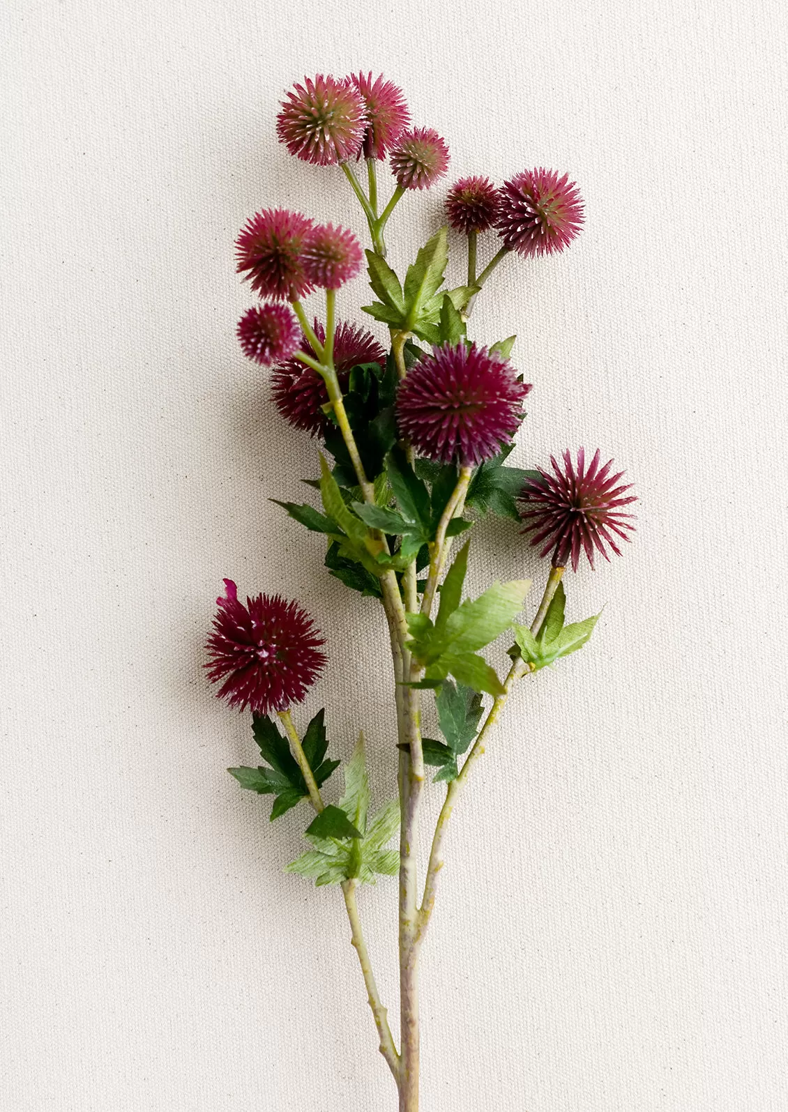 Faux Globe Thistle Stem