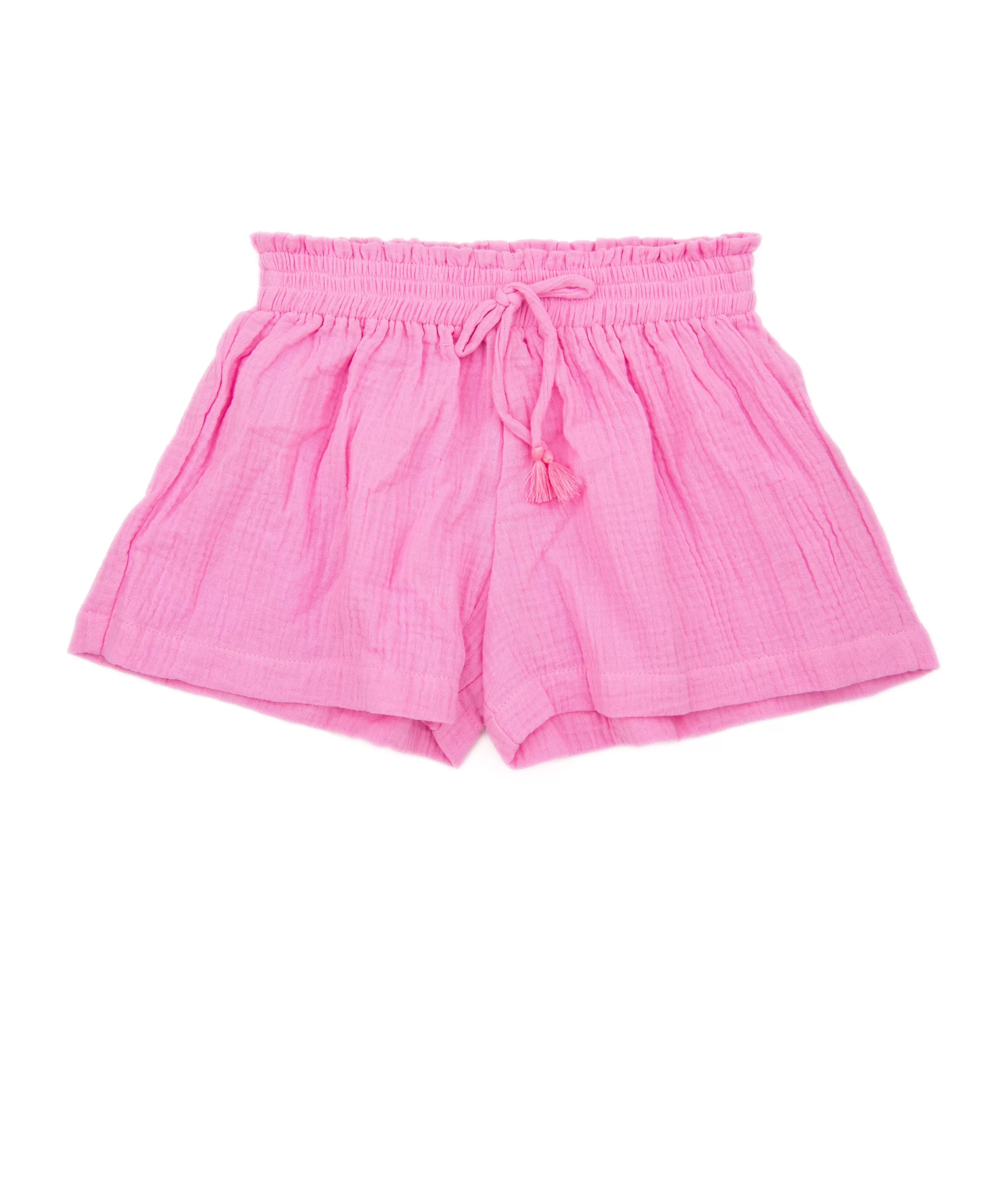 FBZ Girls Gauze Tassel Shorts