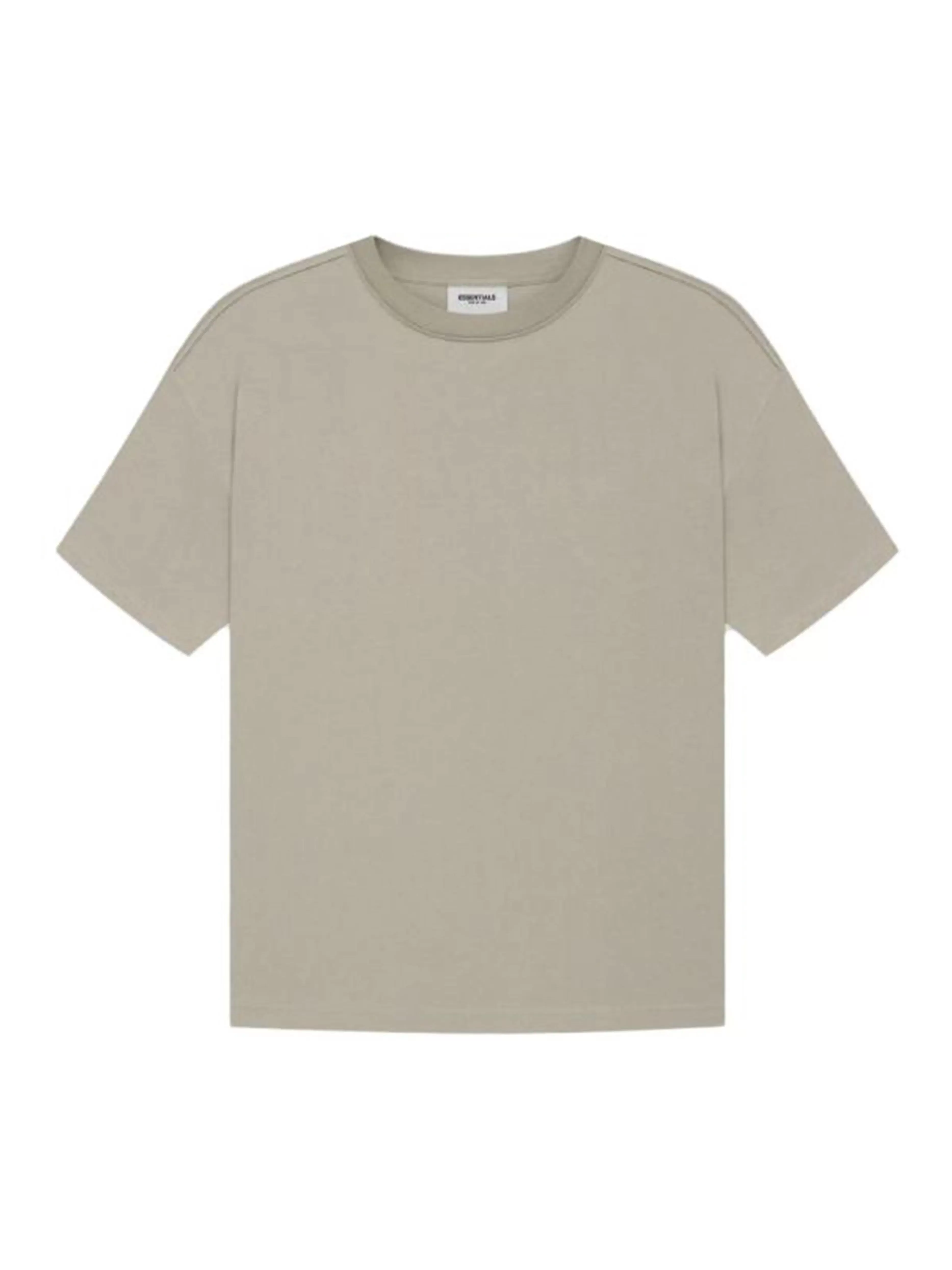 Fear Of God Essentials Back Logo Boxy Tee Moss [SS21]