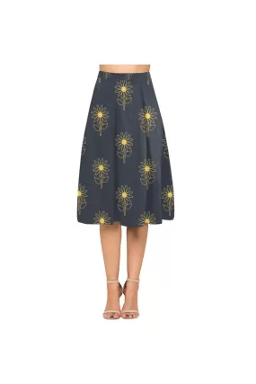 Floral Meadows Aoede Crepe Skirt