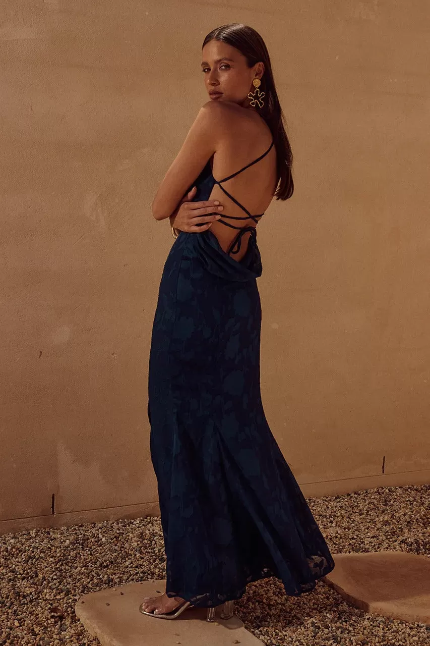 Florence Maxi Dress - Navy