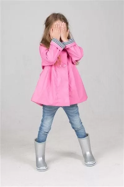 Girls Raincoat - Pink