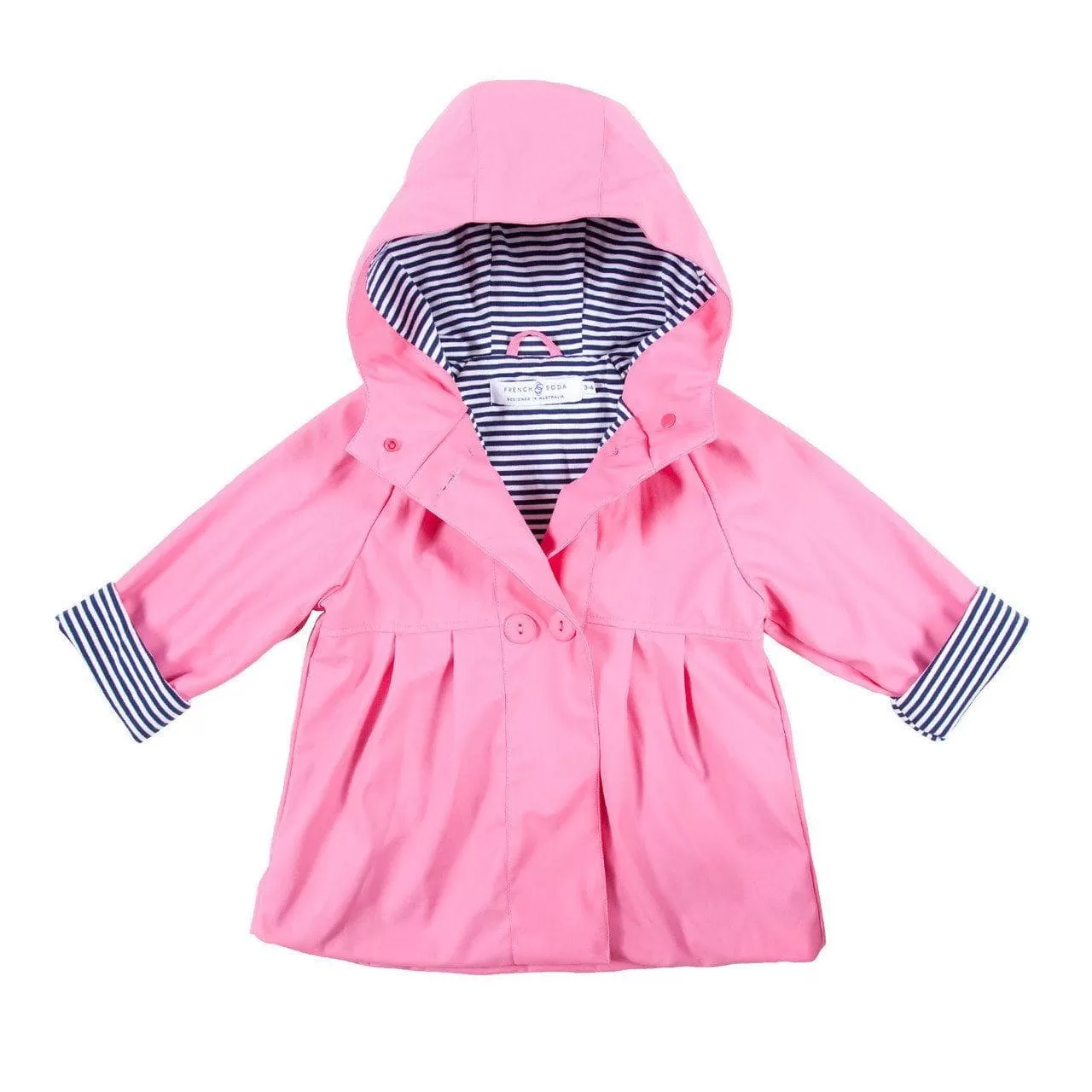 Girls Raincoat - Pink