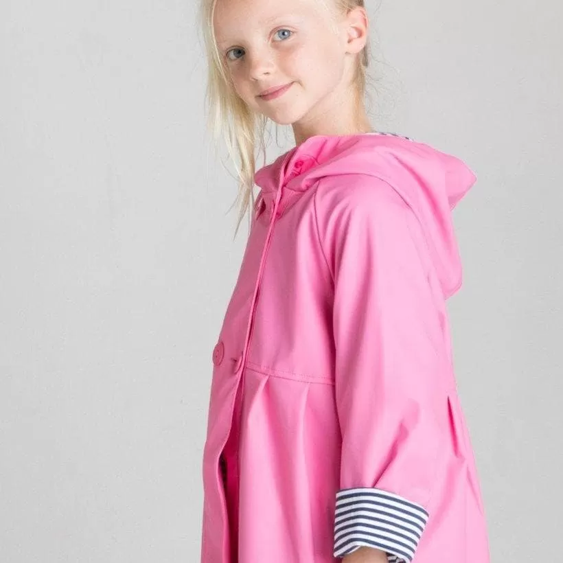 Girls Raincoat - Pink