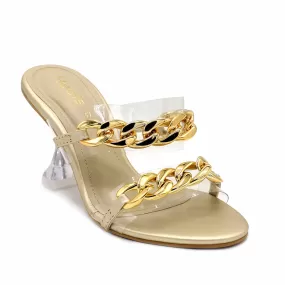 Golden Formal Slipper 045162