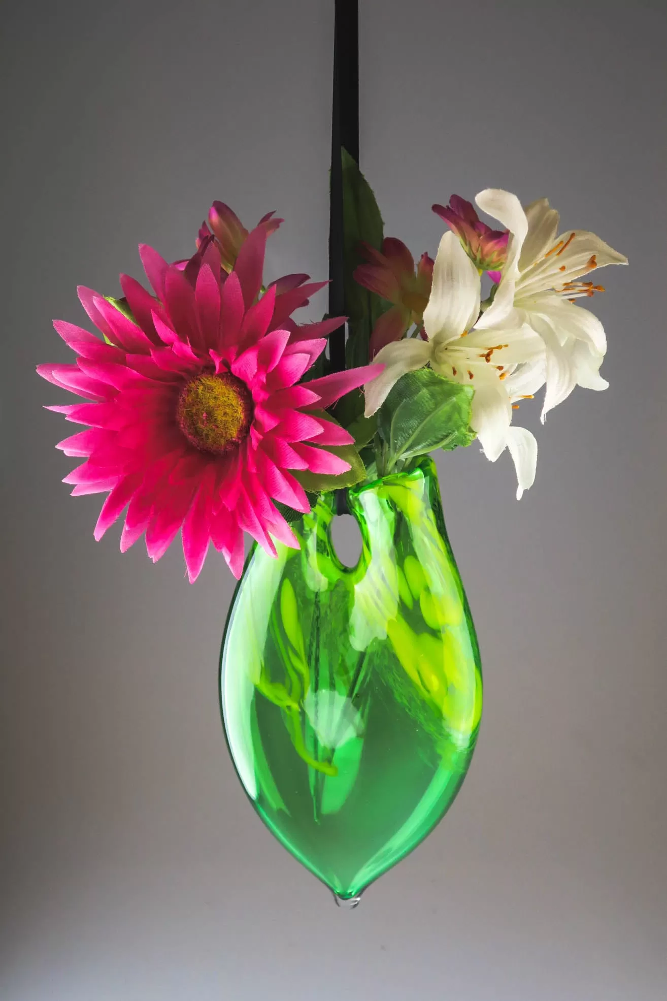 Hanging Vase with Cremains