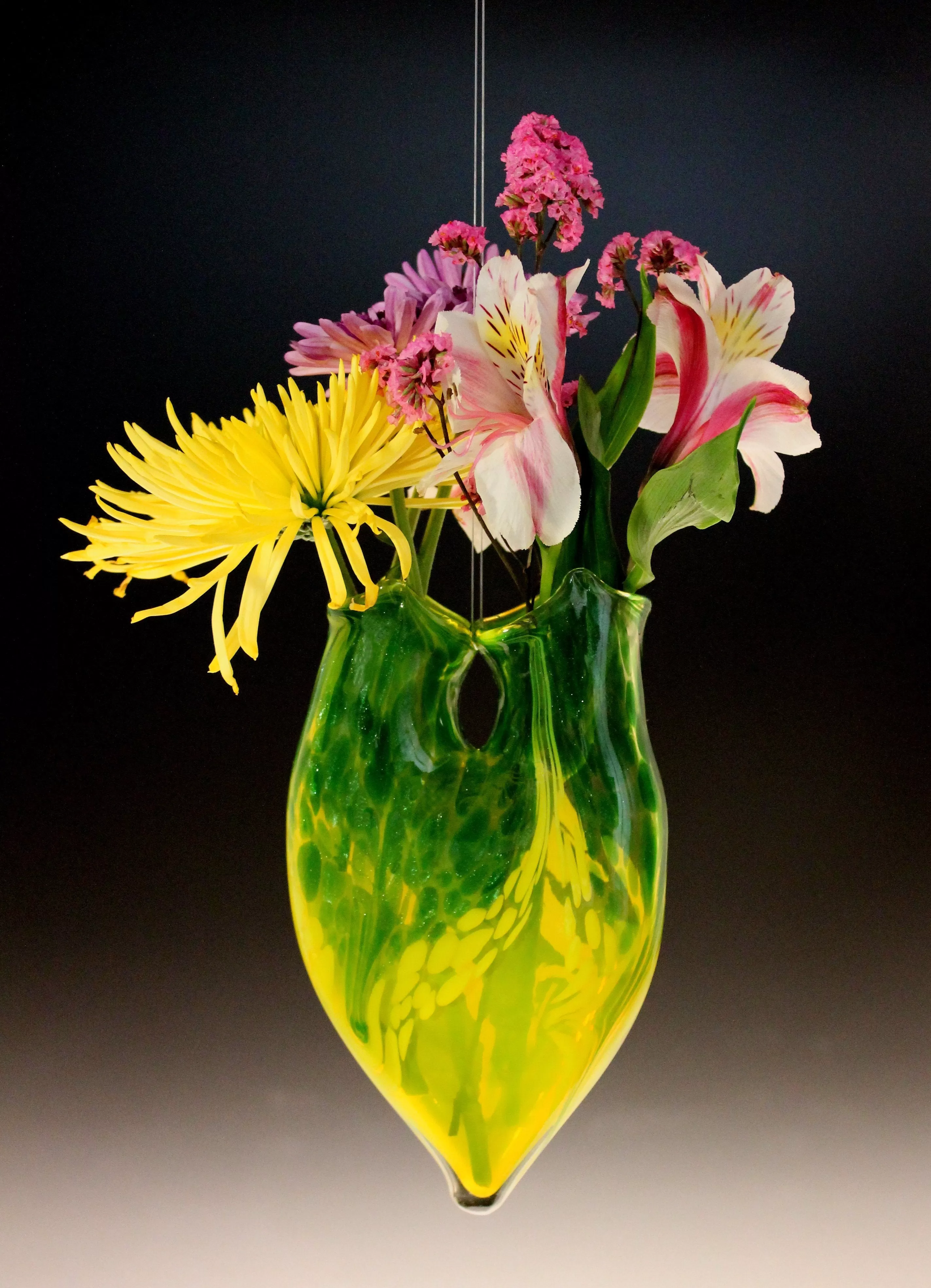 Hanging Vase with Cremains