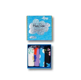 happy socks | set 4 paia calze corte da unisex adulto