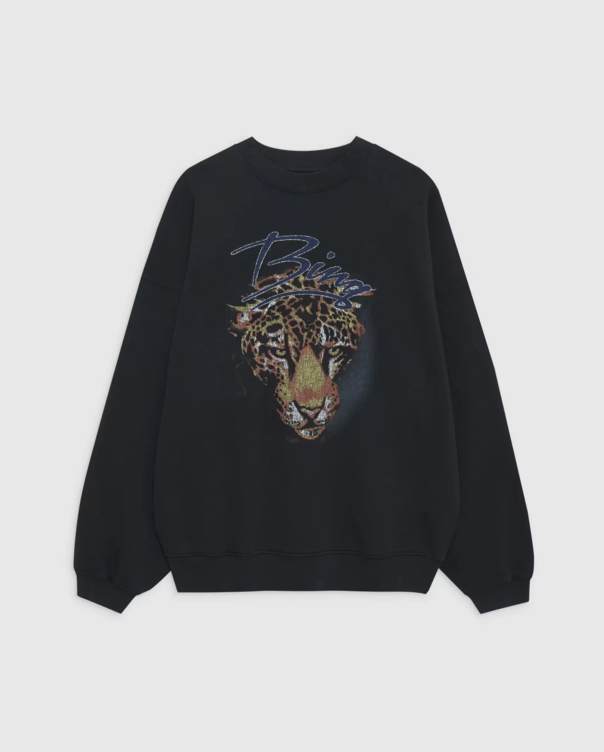 HARVEY CREW LEOPARD / VINTAGE BLACK