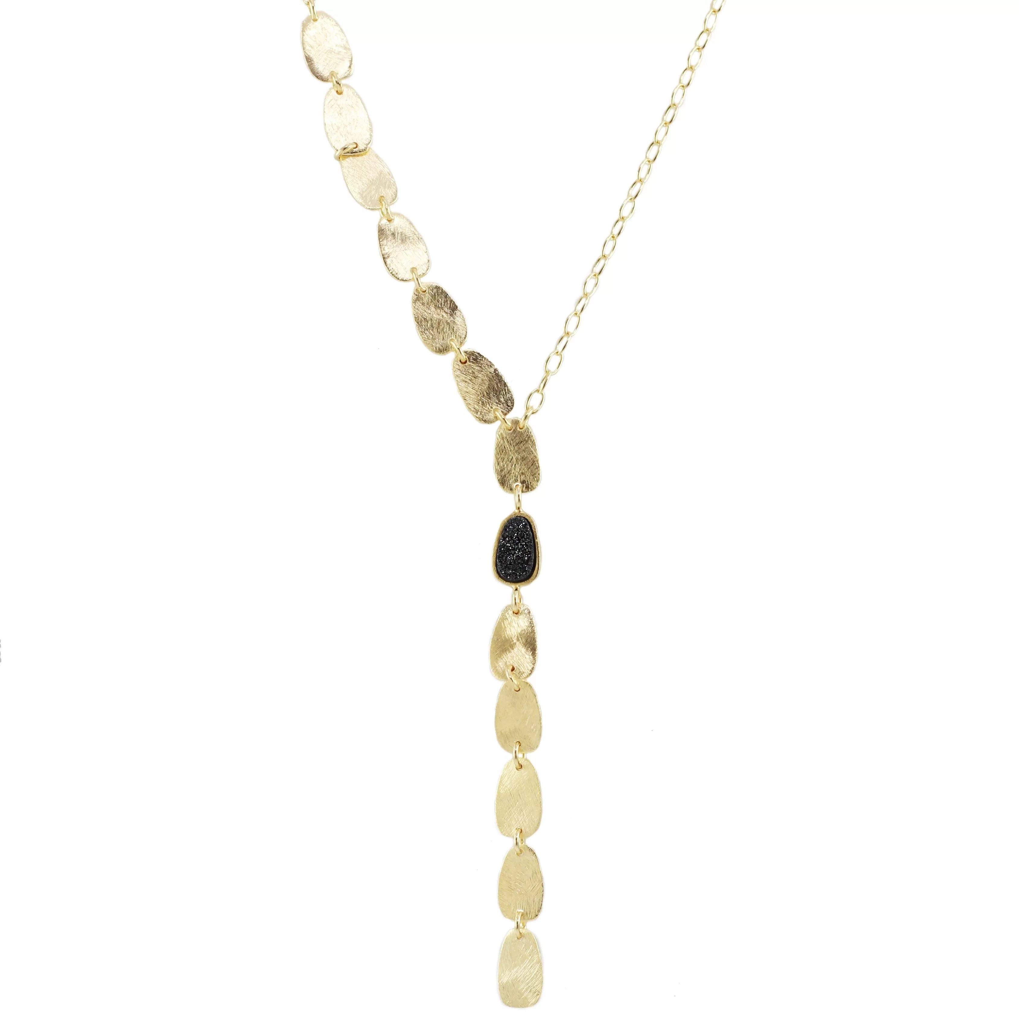 Heike Druzy Lariat Necklace