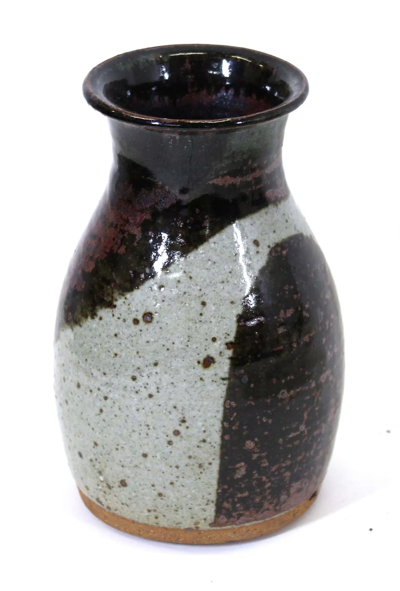 Helle Allpass Danish Mid-Century Modern Glazed Stoneware Vase