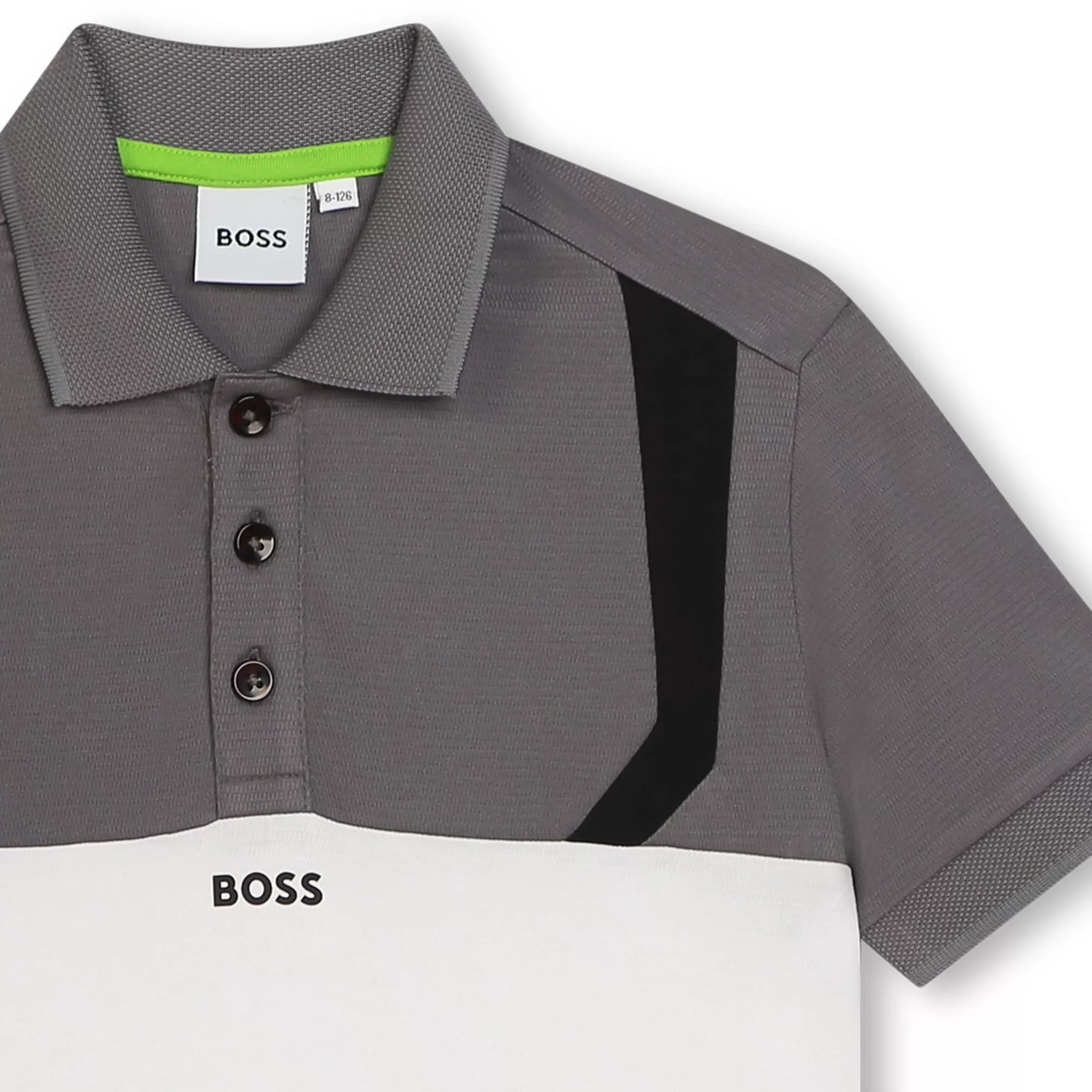 Hugo Boss Boys Grey Polo _ J50762-36