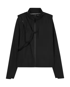 HYEIN SEO - Layered Shell Jacket in BLACK