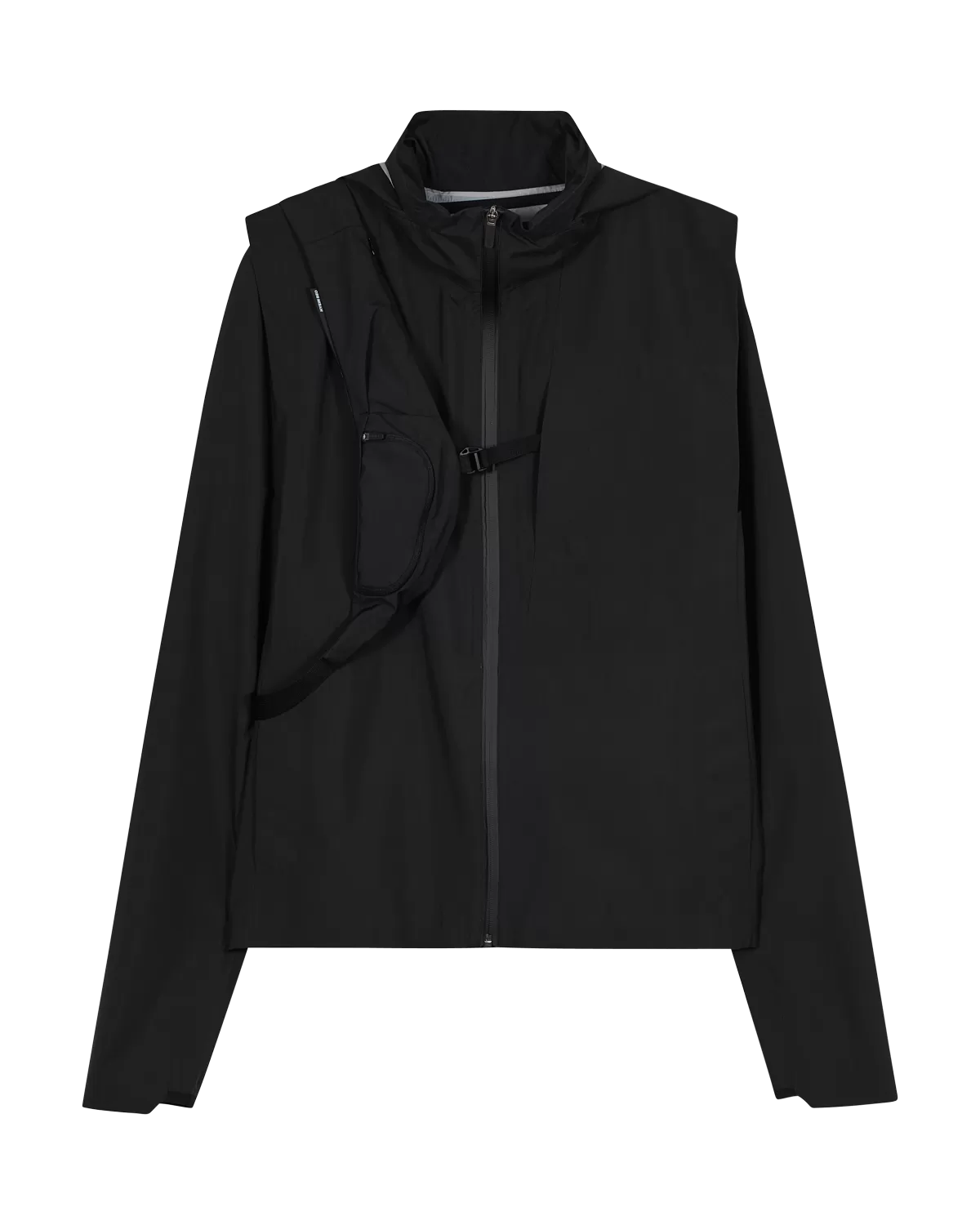 HYEIN SEO - Layered Shell Jacket in BLACK