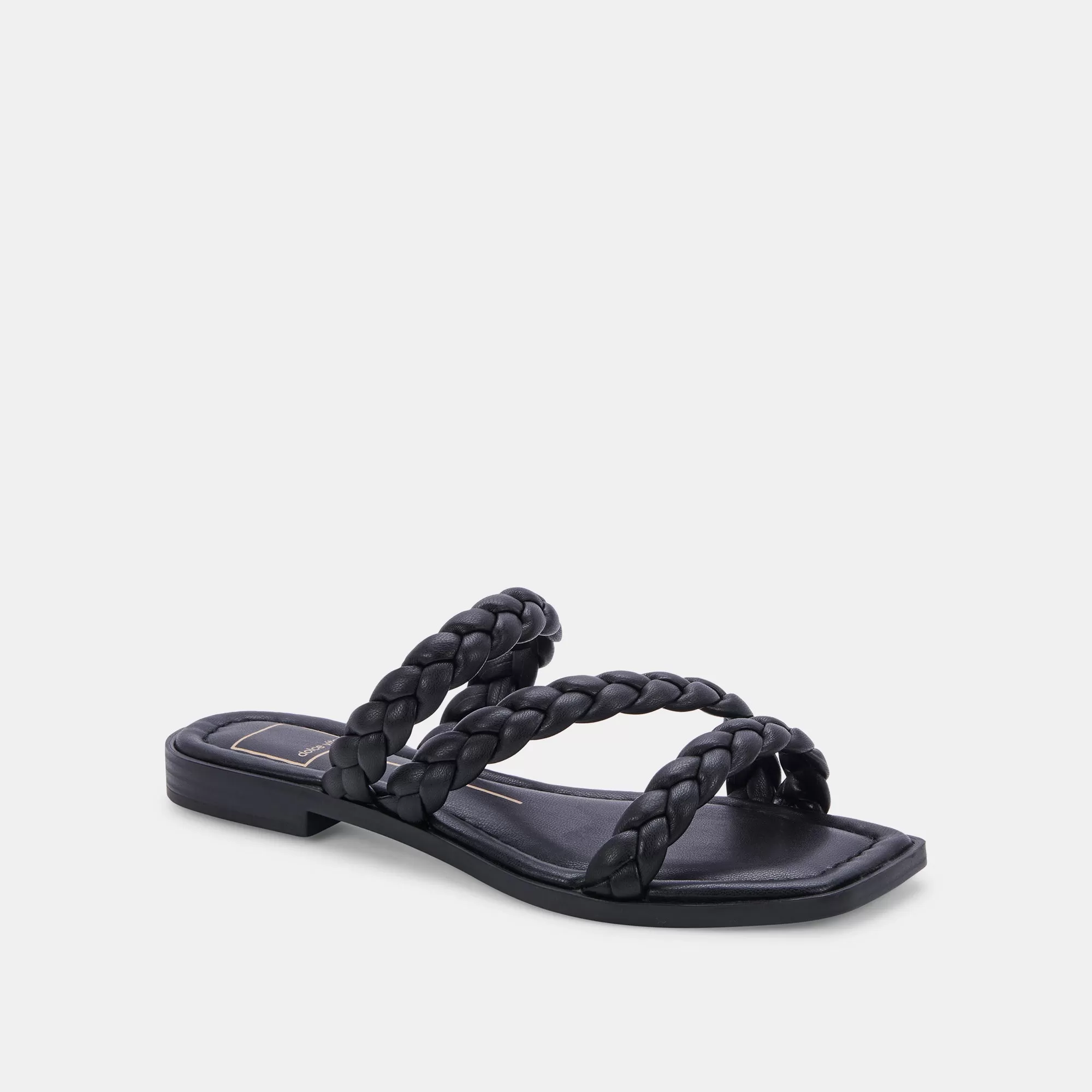 IMAN SANDALS BLACK STELLA