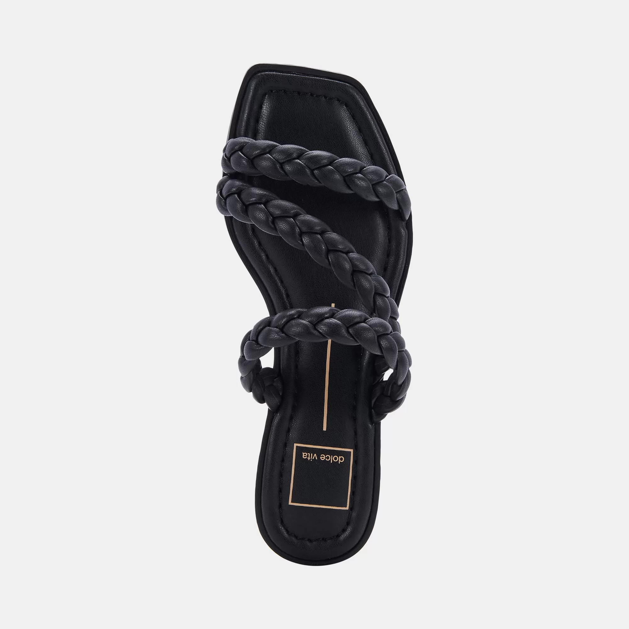 IMAN SANDALS BLACK STELLA