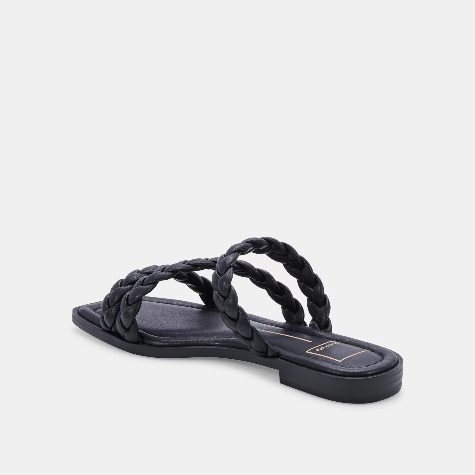 IMAN SANDALS BLACK STELLA