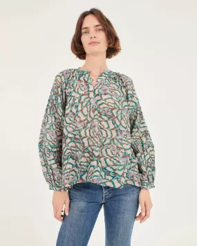 IVY BLOUSE / NOTT BLUE