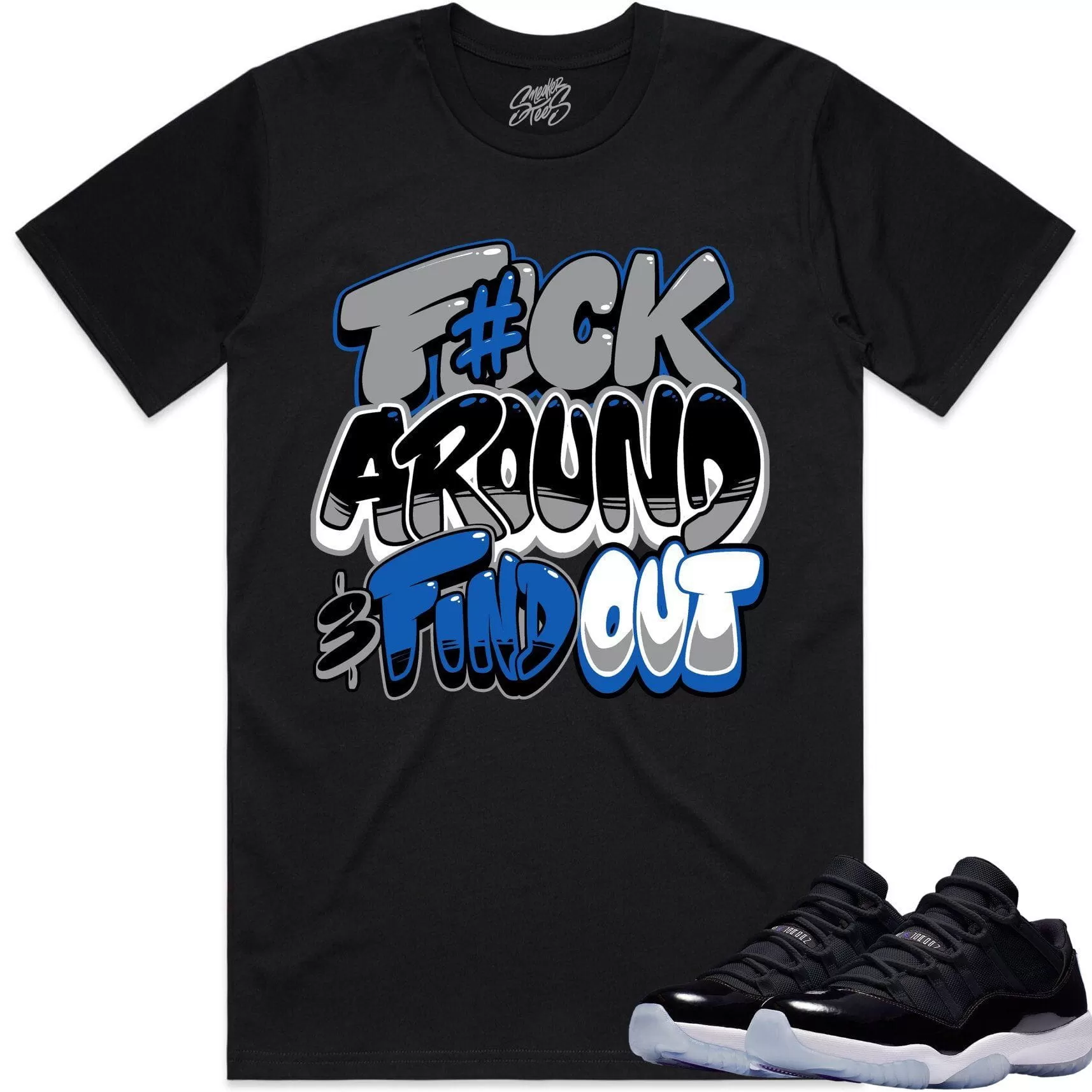 Jordan 11 Low Space Jam 11s Shirt to Match - SPACE JAM F#CK