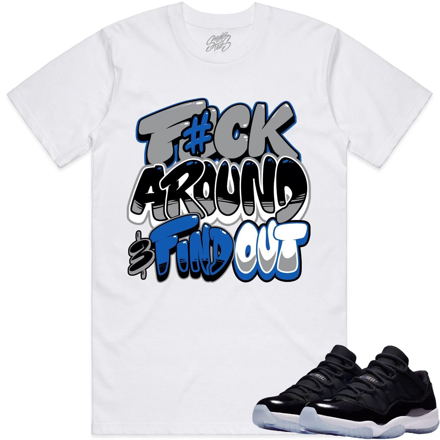 Jordan 11 Low Space Jam 11s Shirt to Match - SPACE JAM F#CK