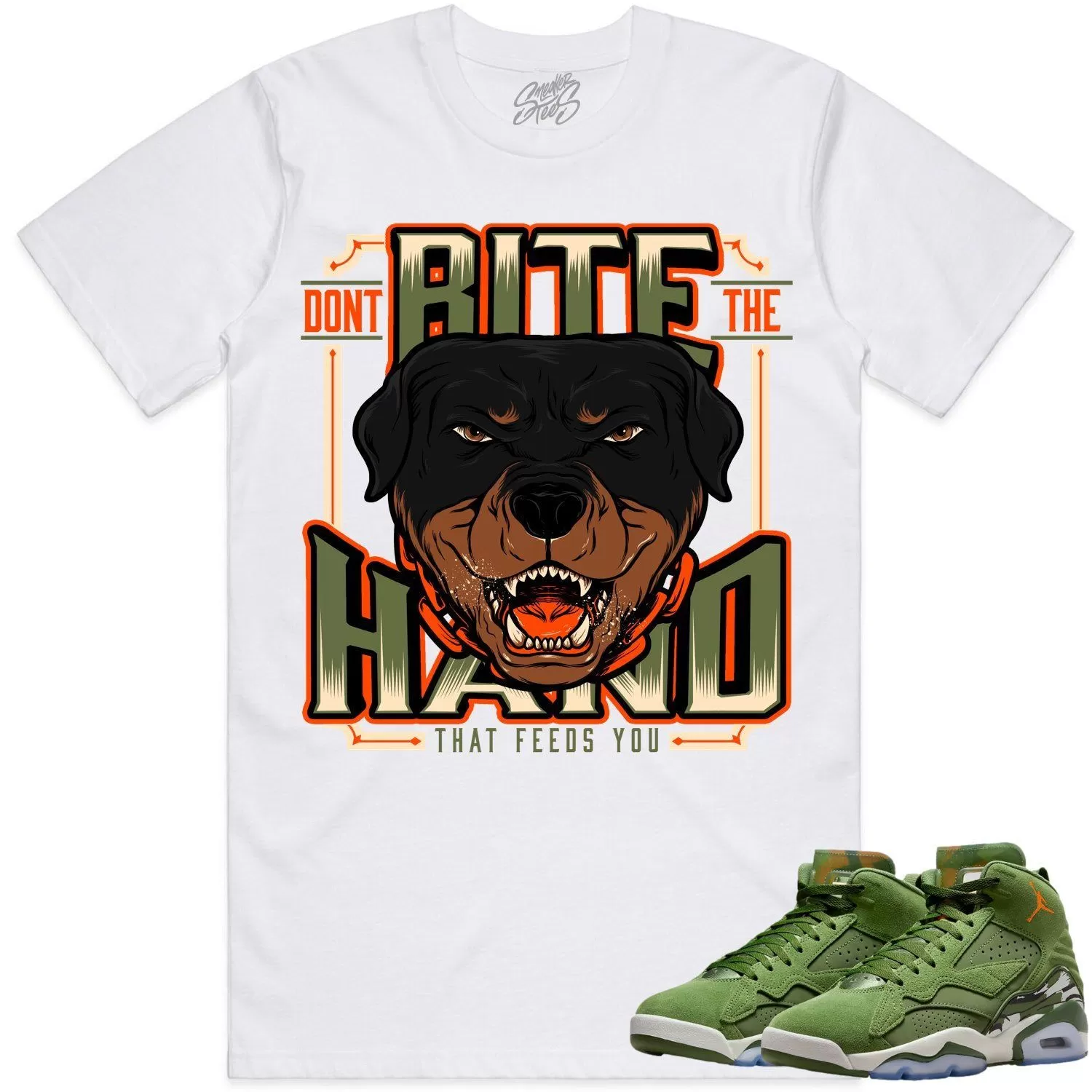 Jordan MVP 678 Sky J Olive Shirt to Match - CELADON DONT BITE