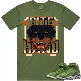 Jordan MVP 678 Sky J Olive Shirt to Match - CELADON DONT BITE