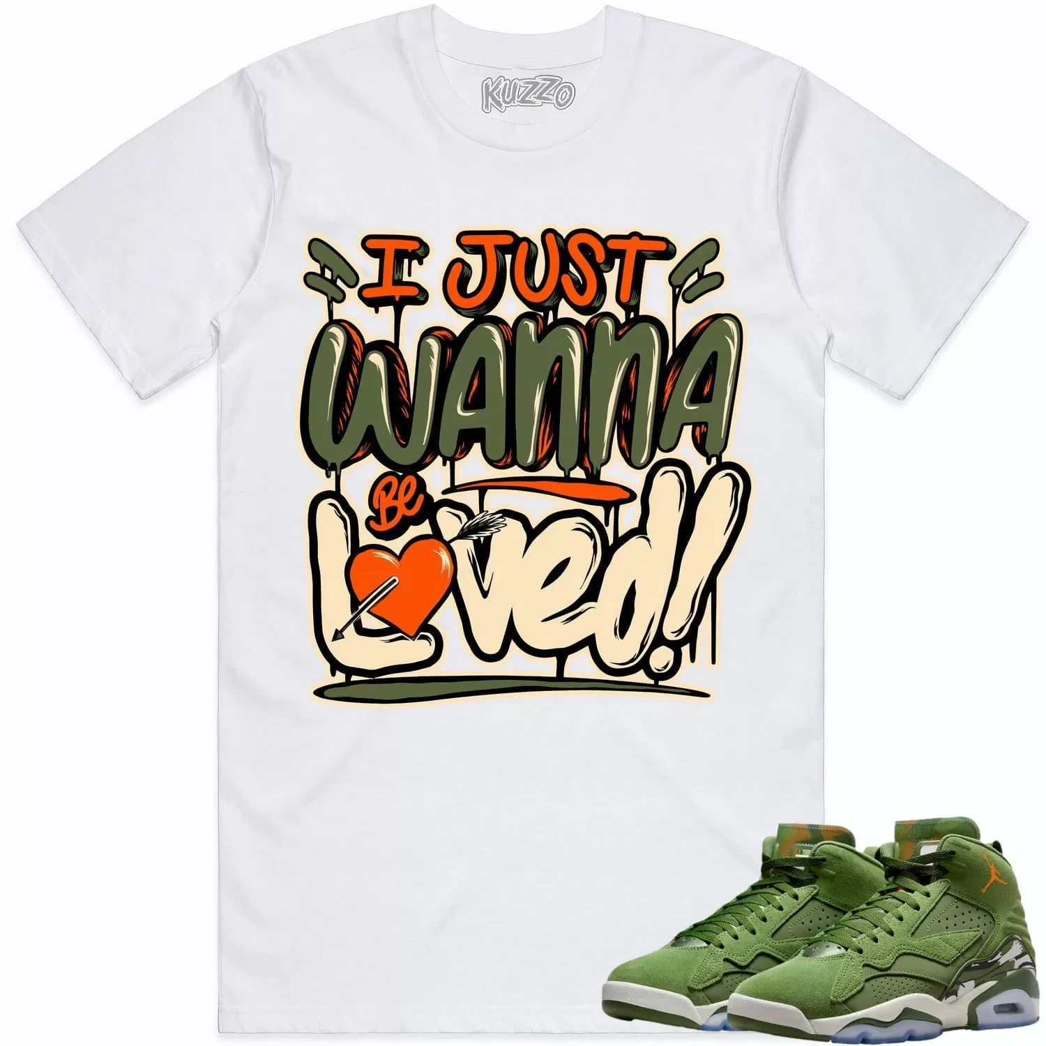 Jordan MVP Olive Sky J Shirt to Match - CELADON LOVED