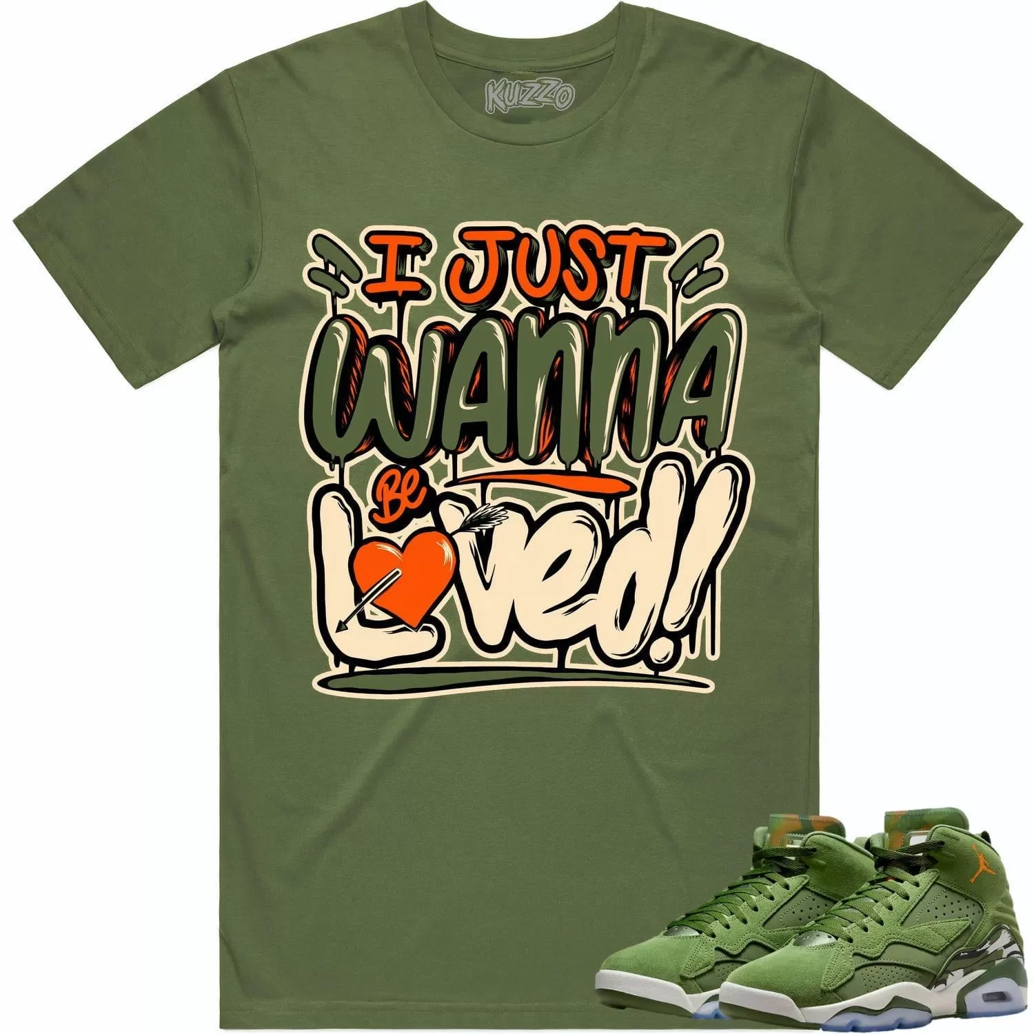 Jordan MVP Olive Sky J Shirt to Match - CELADON LOVED