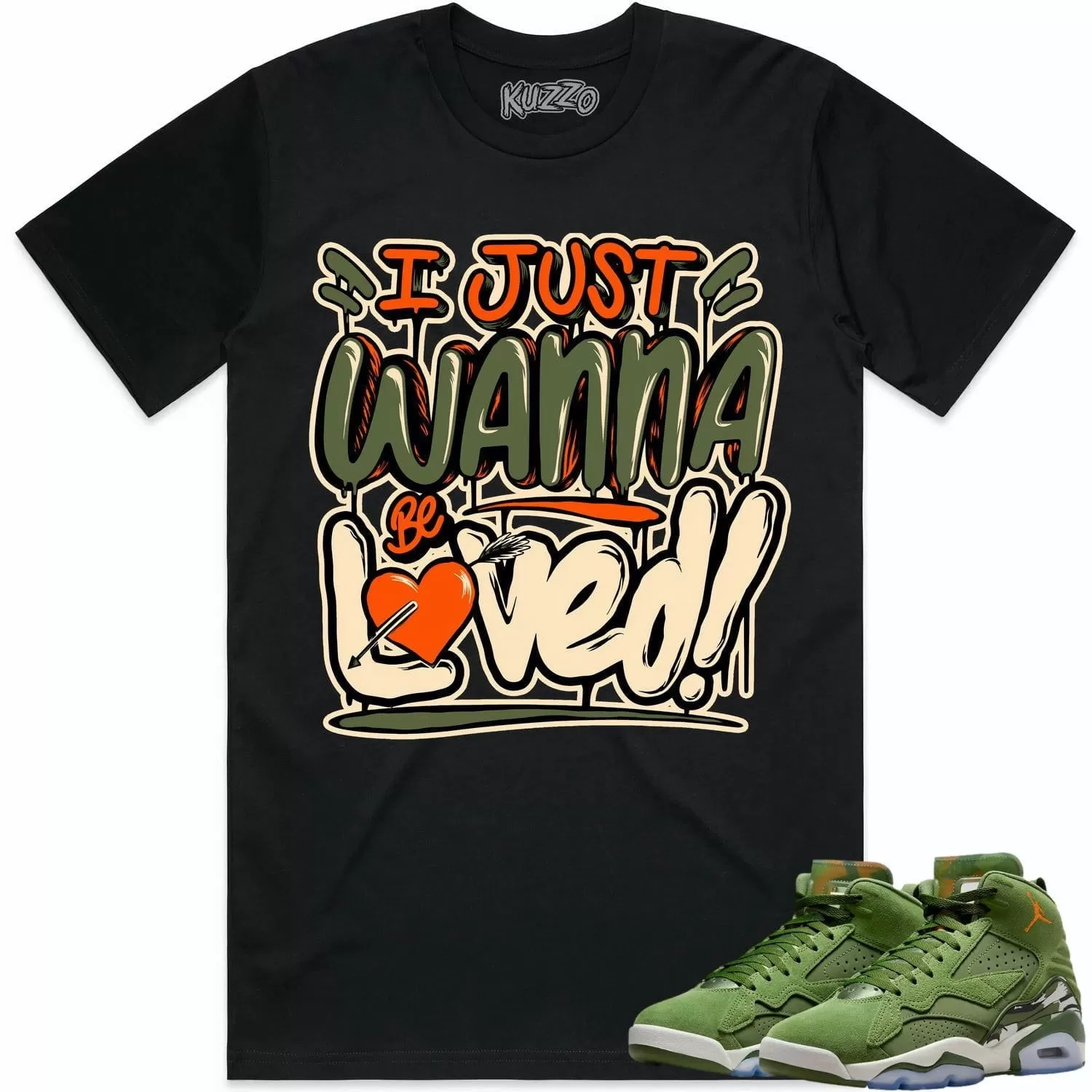 Jordan MVP Olive Sky J Shirt to Match - CELADON LOVED