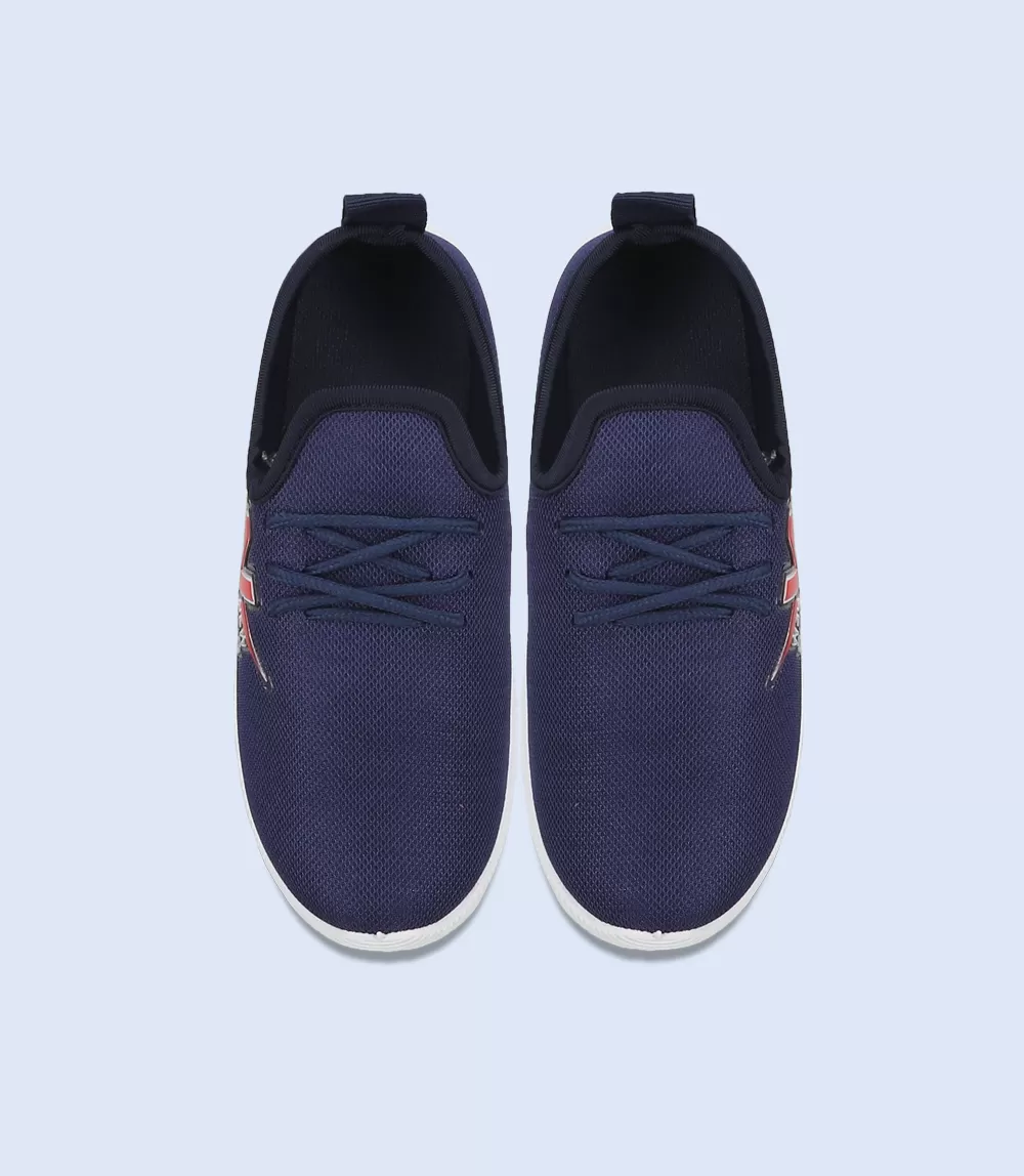 KB0129-BLUE-Boys Casual Sneakers