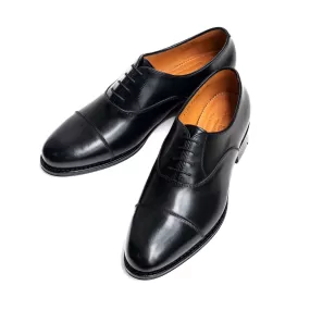 Ladies Cap Toe Oxford / Black 5623