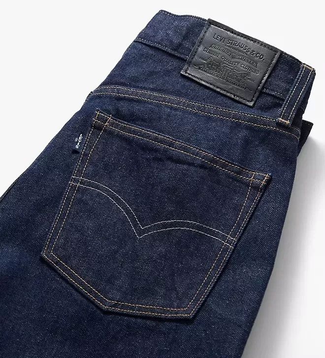 Levi's | Japanese Selvedge Column Jeans in Moj Dark Wash