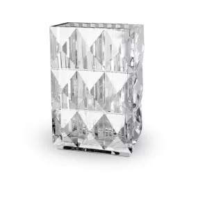 Louxor Rectangular Vase, Clear