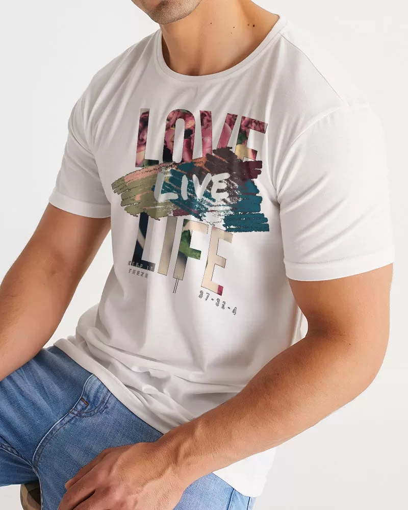 Love, Live. Life Men's Tee