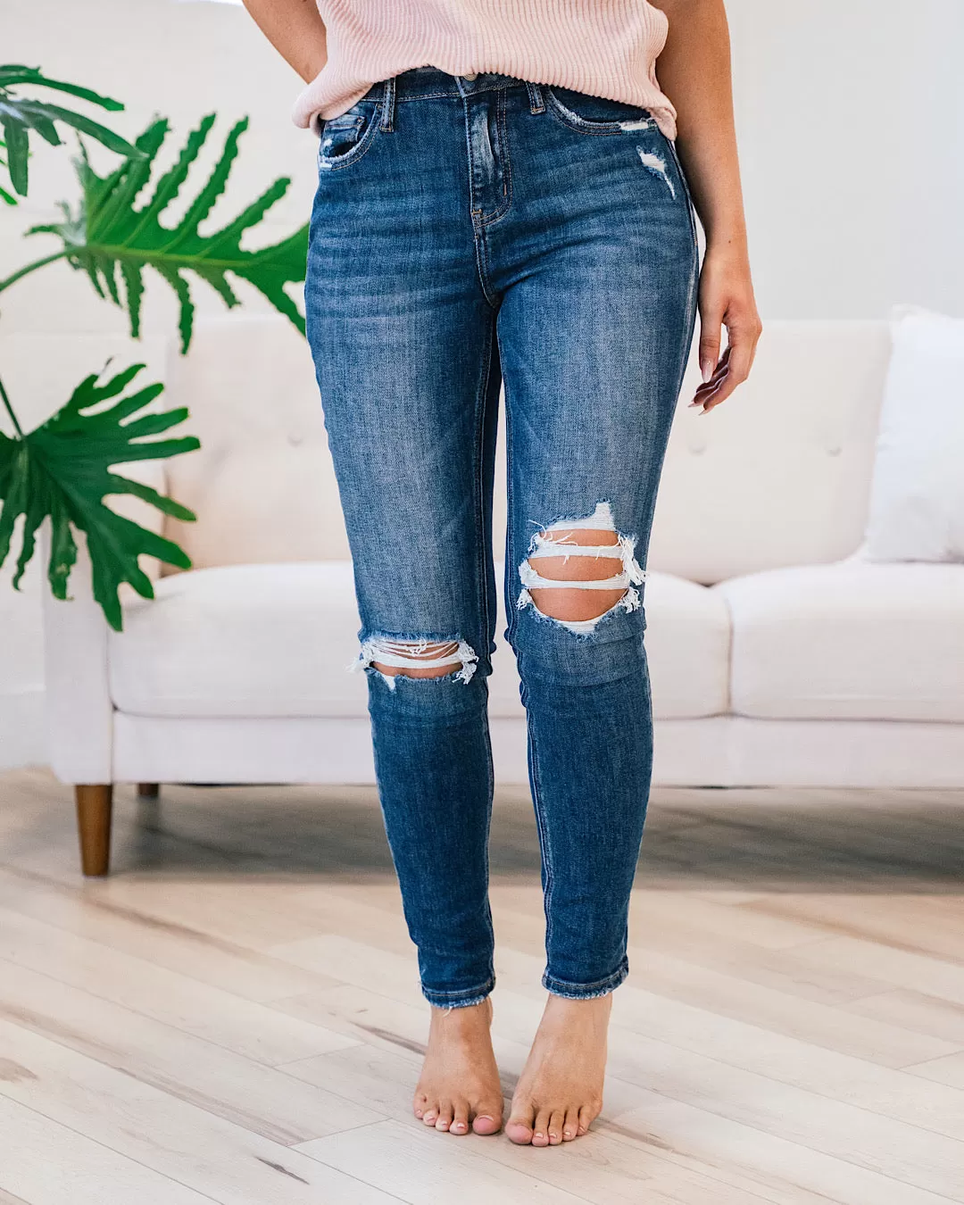 Lovervet Feels Like a Dream Distressed Skinny Jeans