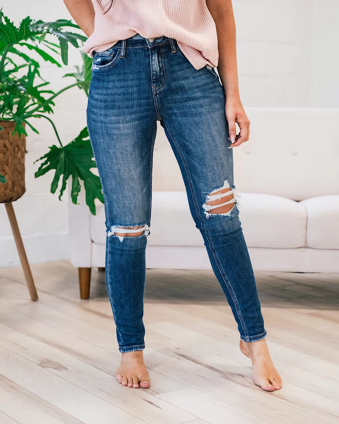 Lovervet Feels Like a Dream Distressed Skinny Jeans