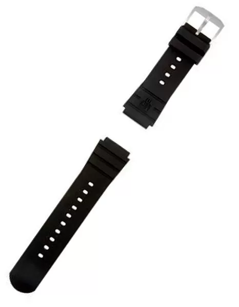 Luminox Black Rubber Strap - 23mm - Buckle