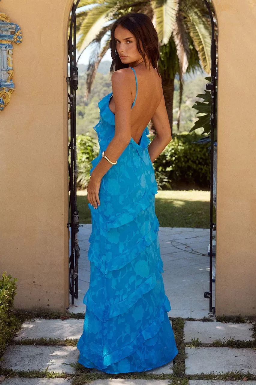 Mandeville Maxi Dress - Aqua