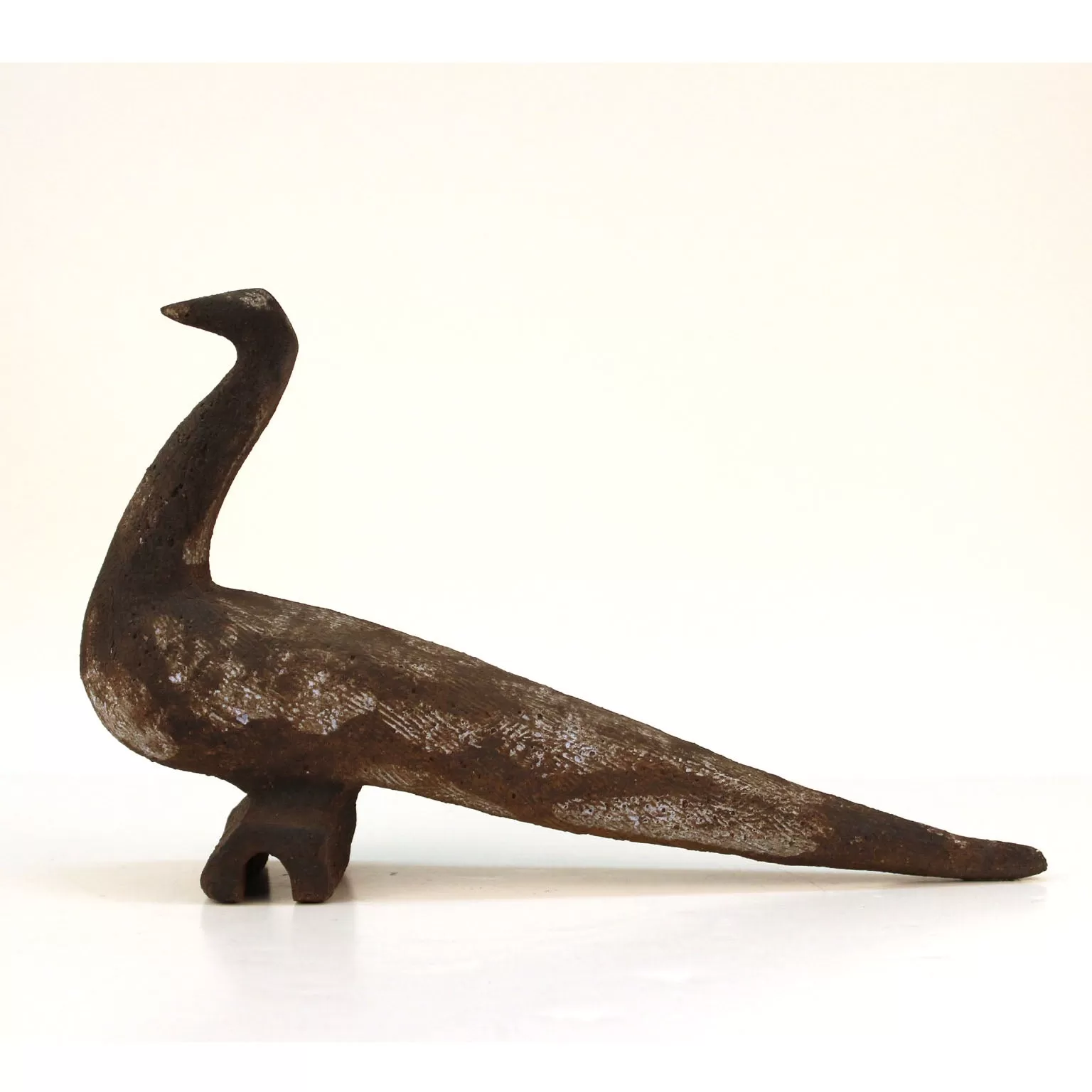 Margot Kempe Modernist Terra Cotta Bird Sculpture