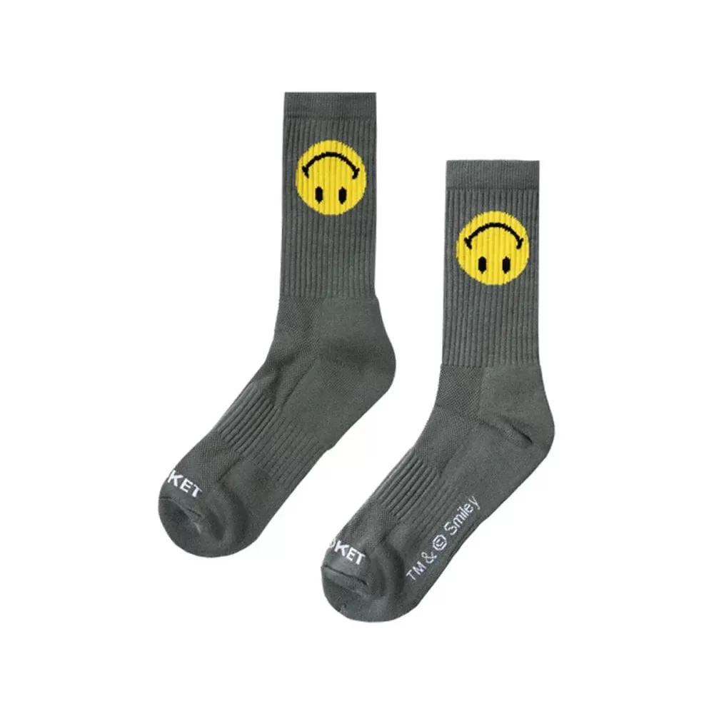 Market Smiley Upside Down Socks