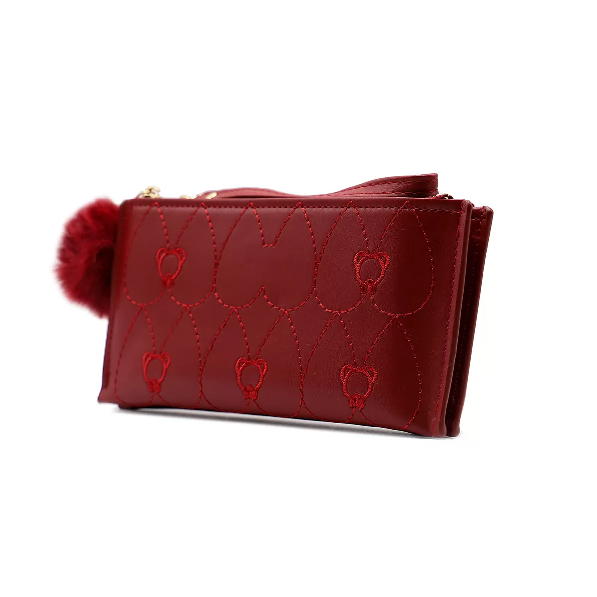 Maroon Casual Wallet W00W00026