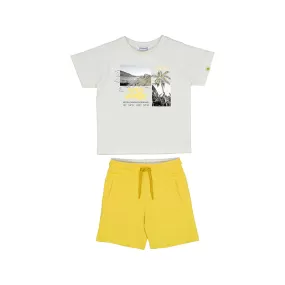 Mayoral Mini T-shirt & Shorts Set_ 3605-11