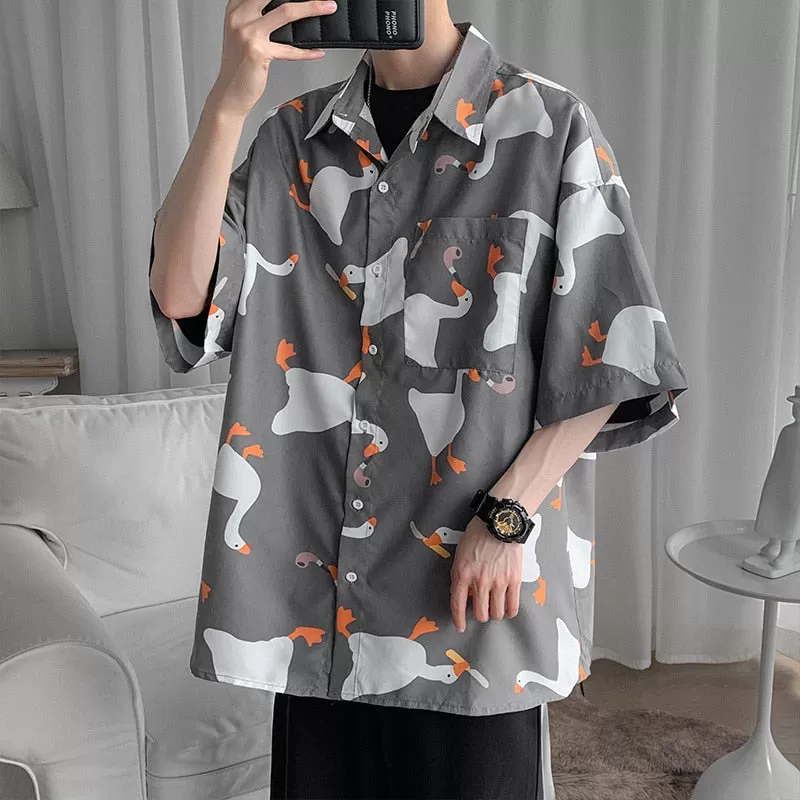 Men's Casual Short Sleeve Shirt