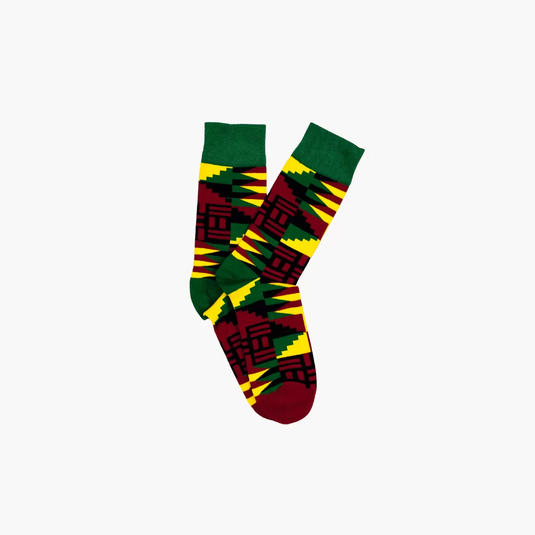 Men's Scholar Green Socks