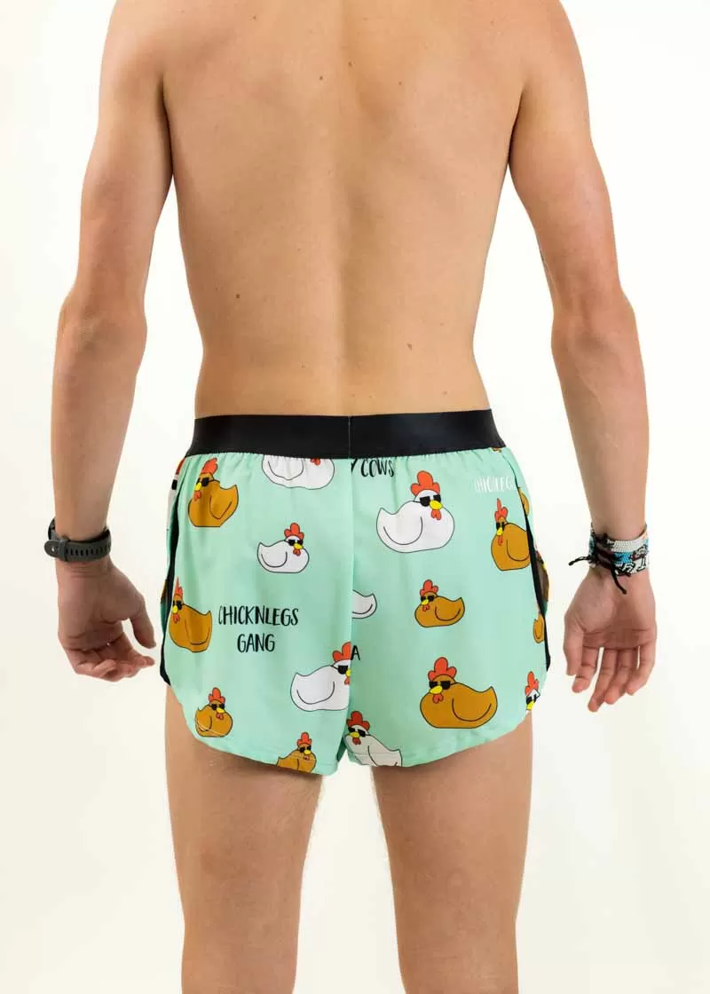 Men's Swaggy Chickns 2" Split Shorts