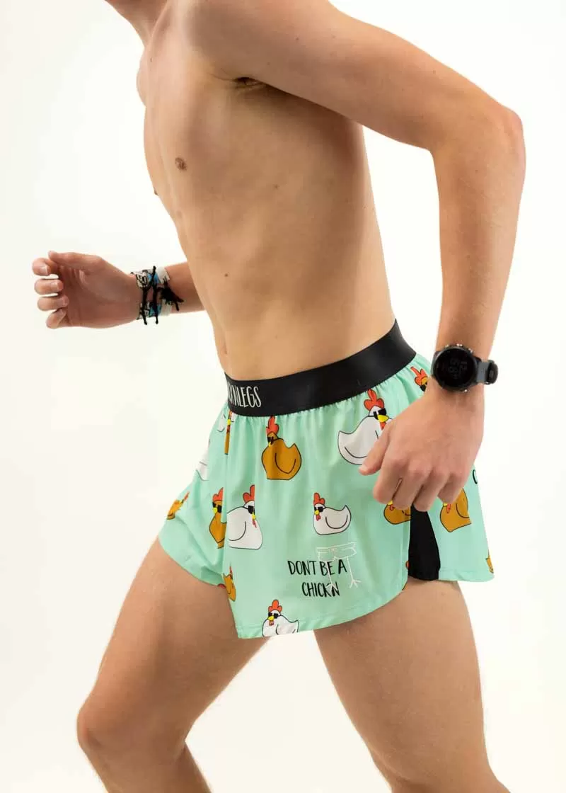 Men's Swaggy Chickns 2" Split Shorts