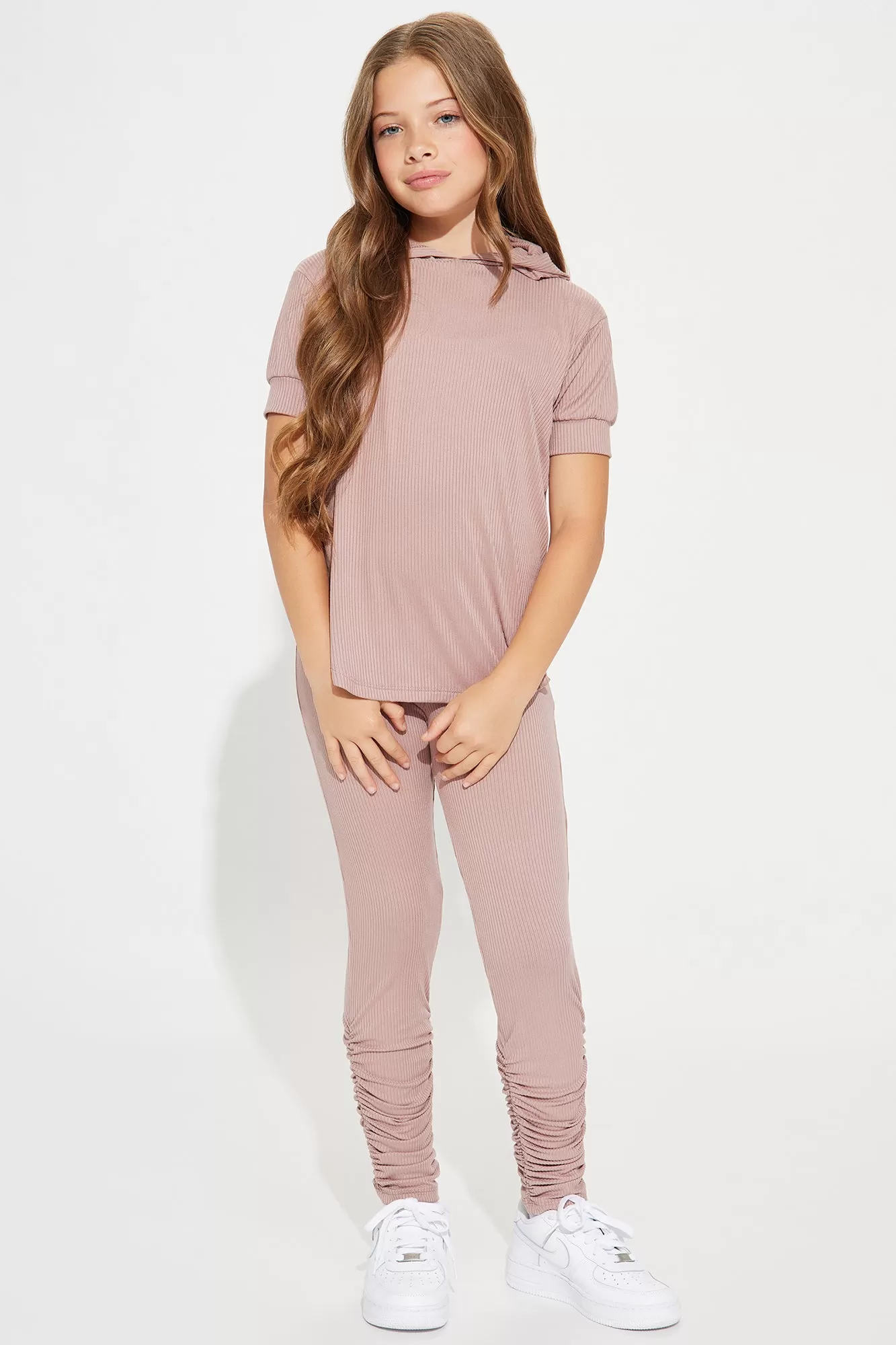 Mini Jog It Off Hoodie and Jogger Set - Coco