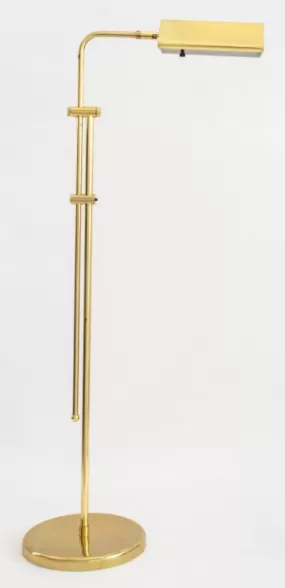 Modern Adjustable Brass Floor Lamp