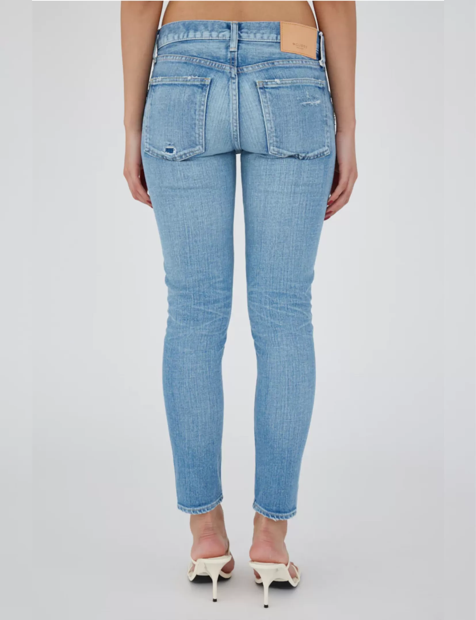 MV Lenox Skinny Jeans, Light Blue