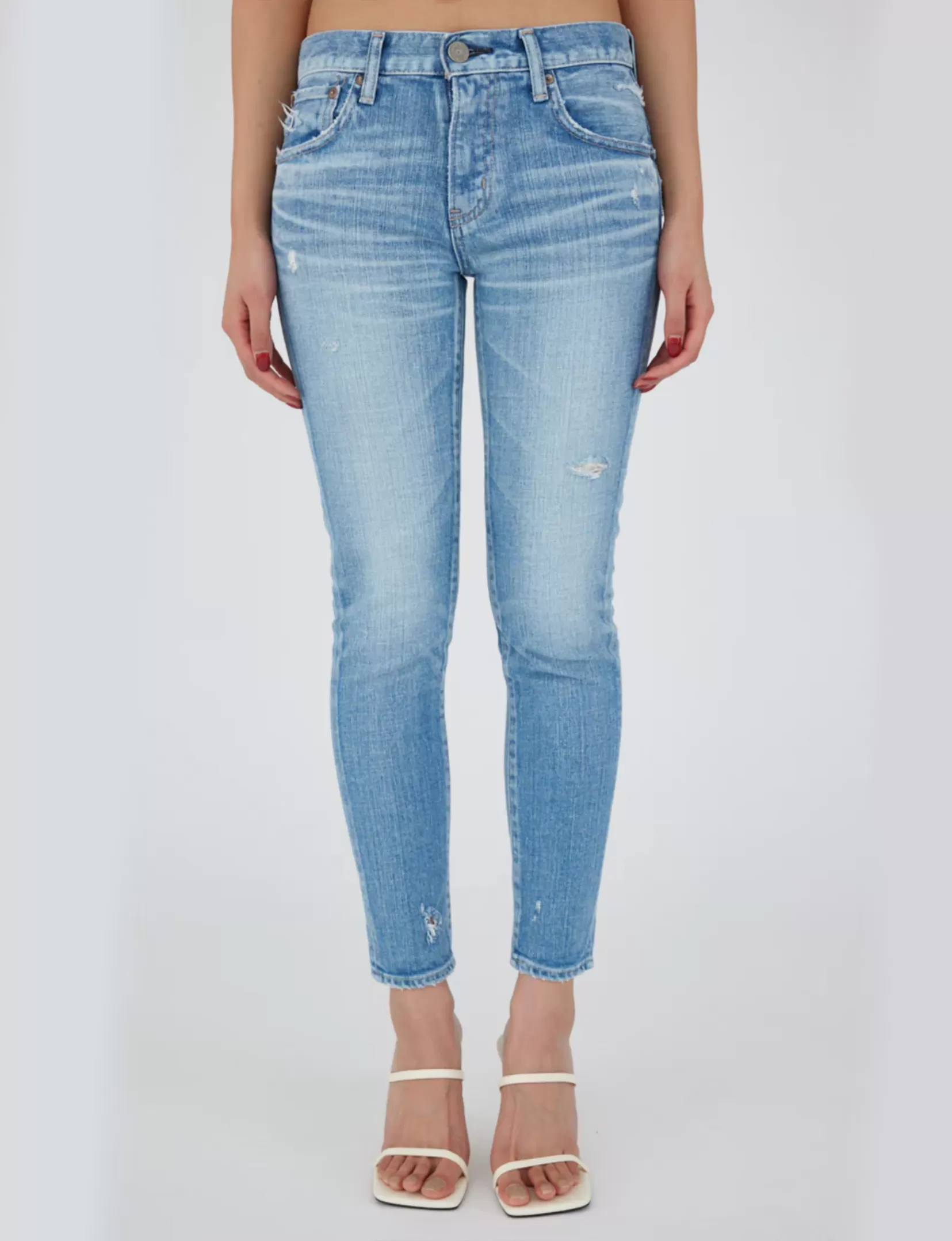 MV Lenox Skinny Jeans, Light Blue